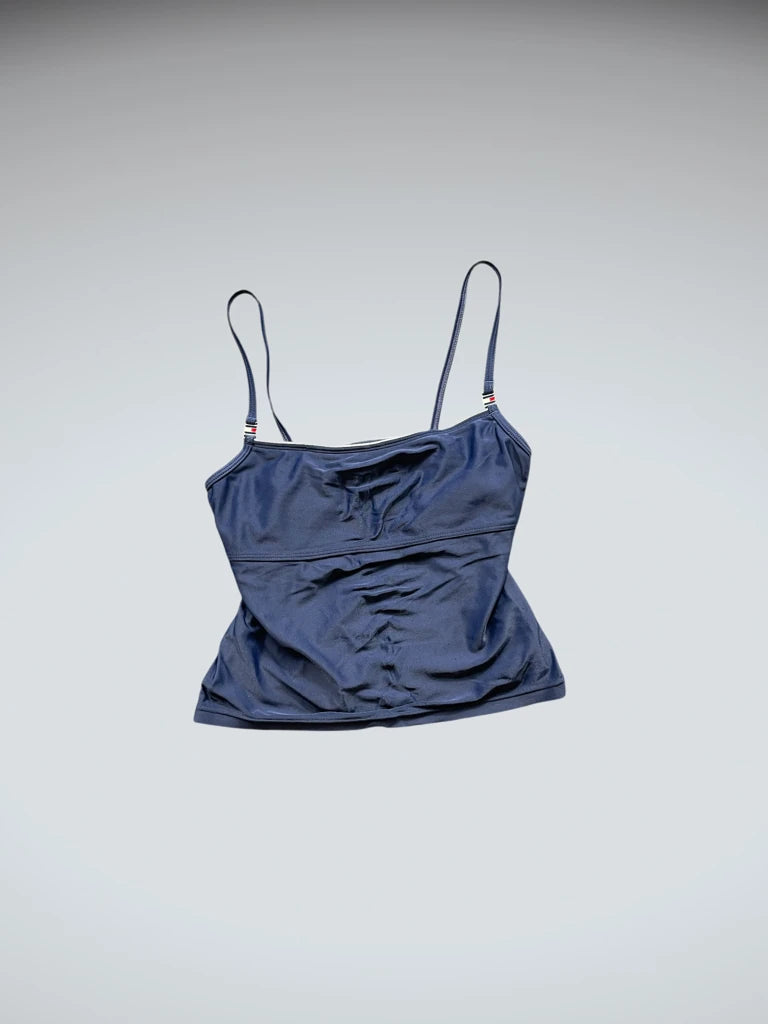 Vintage Stretch Top in Dunkelblau von Tommy Hilfiger (S)