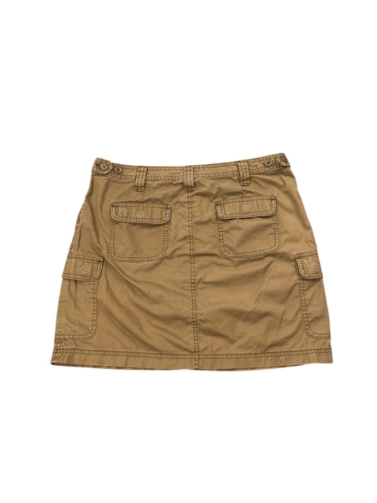 Khaki Utility Cotton Mini Skirt (M)