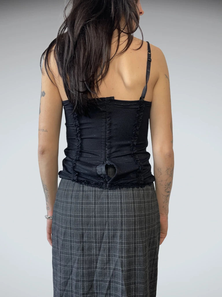 Coquette Black Corset