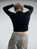 dark Lines – slim fit knitwear (L)