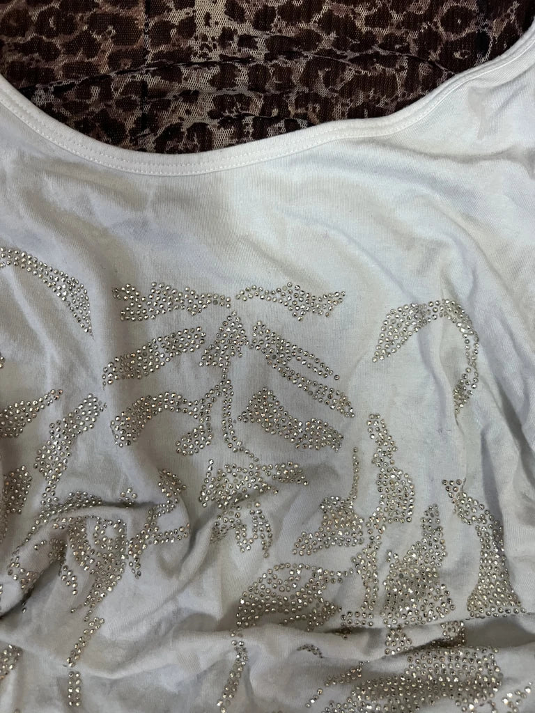 Leopard baby tee