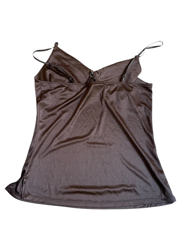 sugar bronze – beaded cami (M)