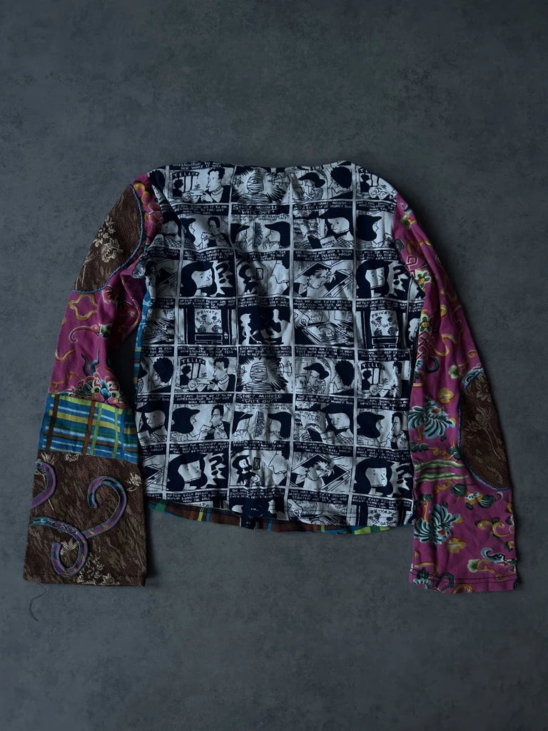 Y2K long sleeves top