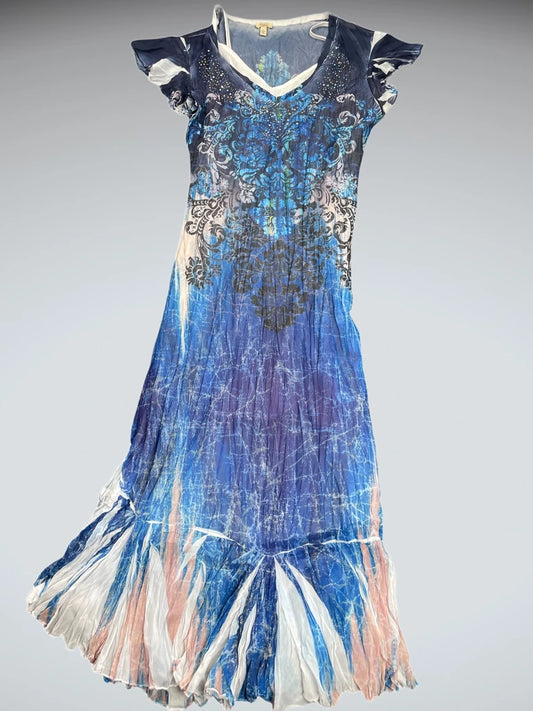 Alexia Admor Ruched Handkerchief Dress (XS)