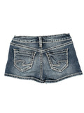 Silver Jeans Dark Wash Mini Hotpants (S)