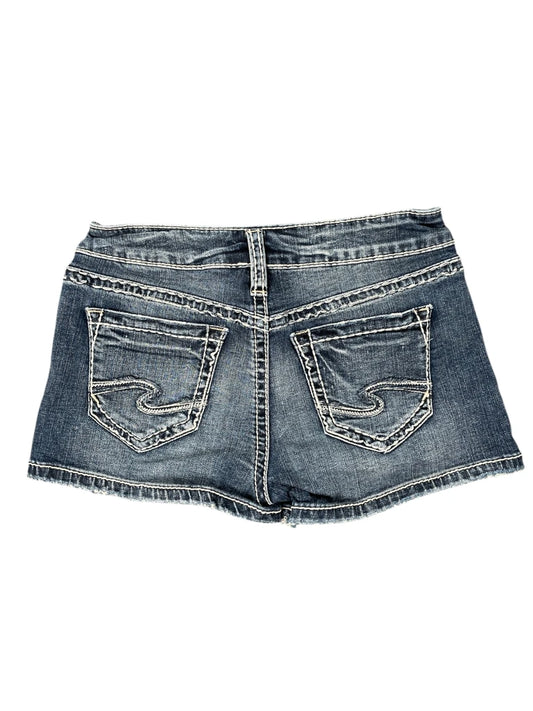 Silver Jeans Dark Wash Mini Hotpants (S)