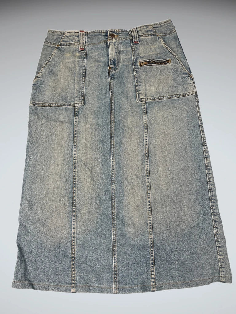 Eddie Bauer Denim Skirt (L)