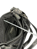 Black Multi Pocket Shoulder Bag (ONESIZE)