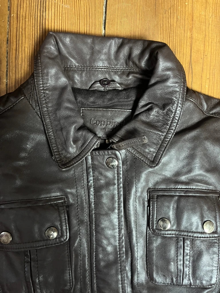 Dark Brown Leather Jacket