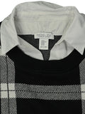 Rachel Zoe Checkered Black Sweater (XS)