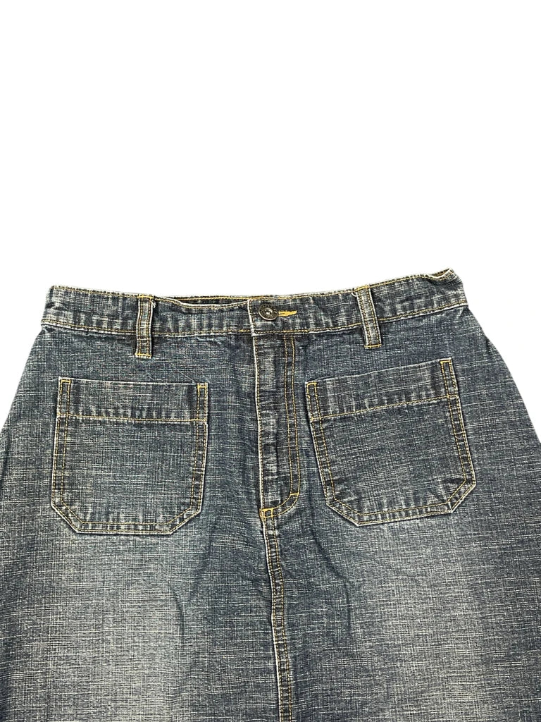 Classic Pocket Denim Skirt (S)