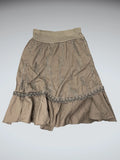 Earthtone Rope Detail Boho Skirt (M)