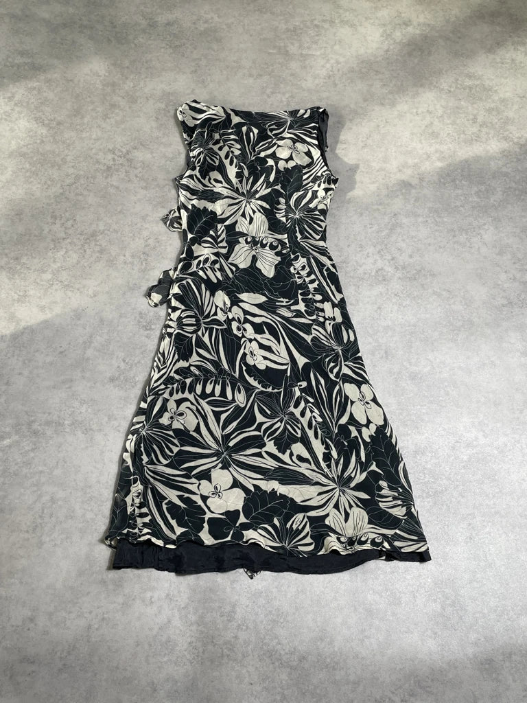 flower long dress (S)