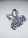 Hot Options Light Blue Denim Racerback Vest Women (M)