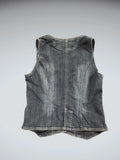 Point Zero Medium Wash Denim Vest Women (M)