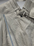 Odemi Melbourne Beige Genuine Leather Jacket (M)