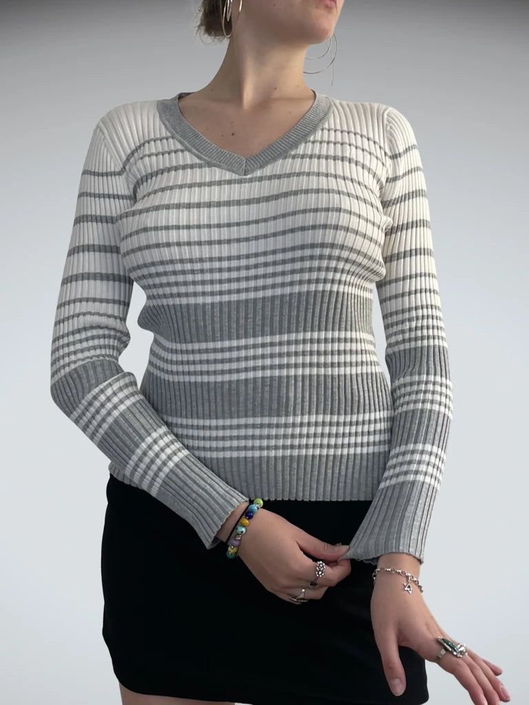 Glacier Rib – Slim Fit Knit (M)