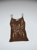 Bronze Sequin Burst Top (S)