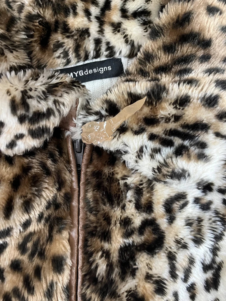 Leopard print jacket