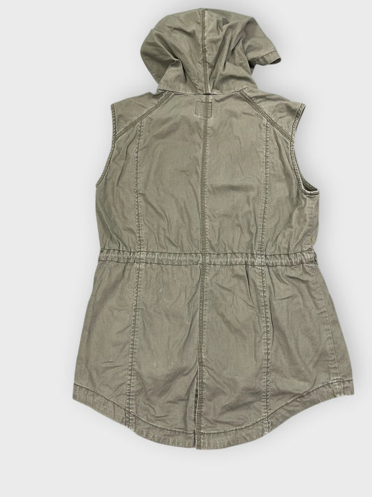Gap Hooded Olive Green Vest (S)