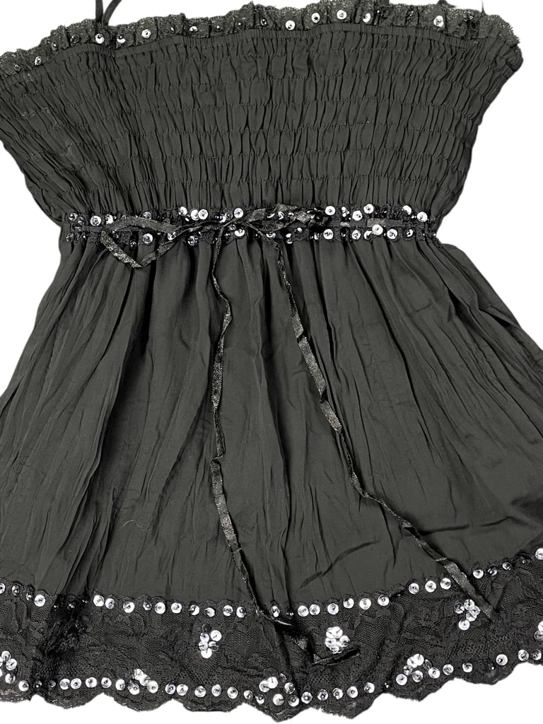 Tea F Embellished Boho Top (S)