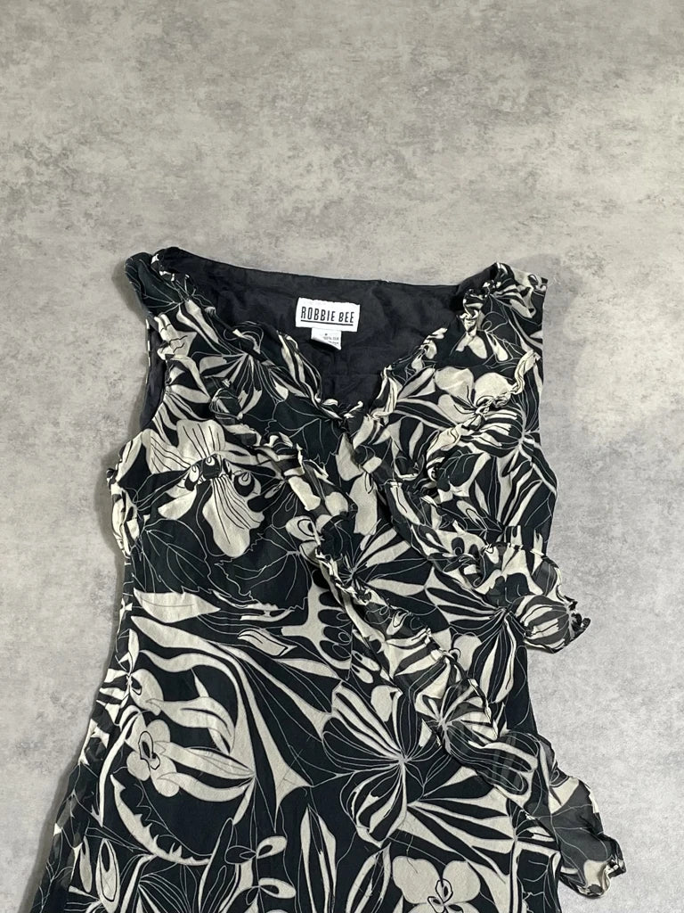 flower long dress (S)