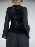 Patterned blouse