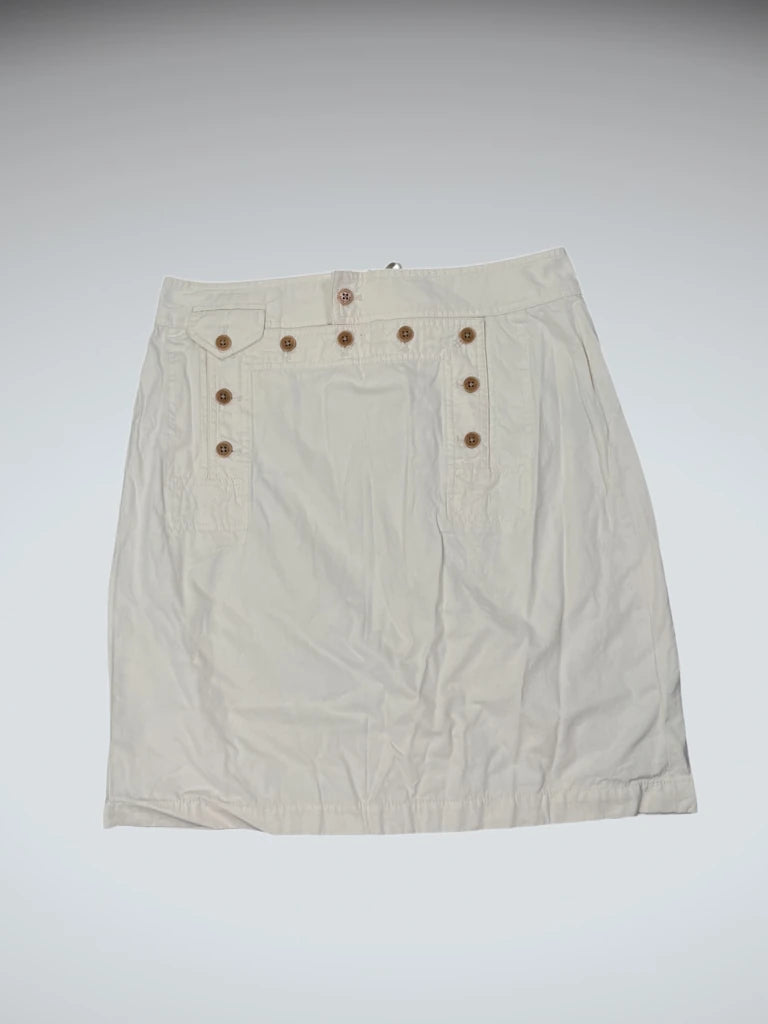 Polo Ralph Lauren Nautical Button Beige Skirt (L)