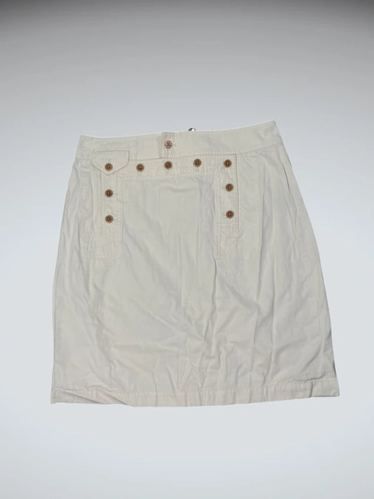 Polo Ralph Lauren Nautical Button Beige Skirt (L)