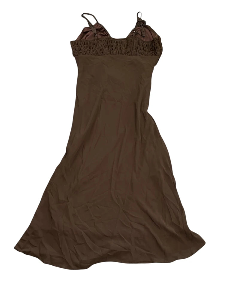 Jump Apparel Mocha Evening Maxi Dress (S)