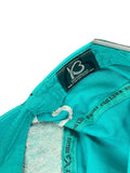 Turquoise Fleur-de-Lis Embellished Cap (ONESIZE)