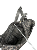 NY Monogram Black Shoulder Bag (ONESIZE)