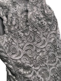 Black Romantic Lace Lingerie-Inspired Top (S)