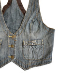 blue loops – y2k denim corsage 2 (XL)