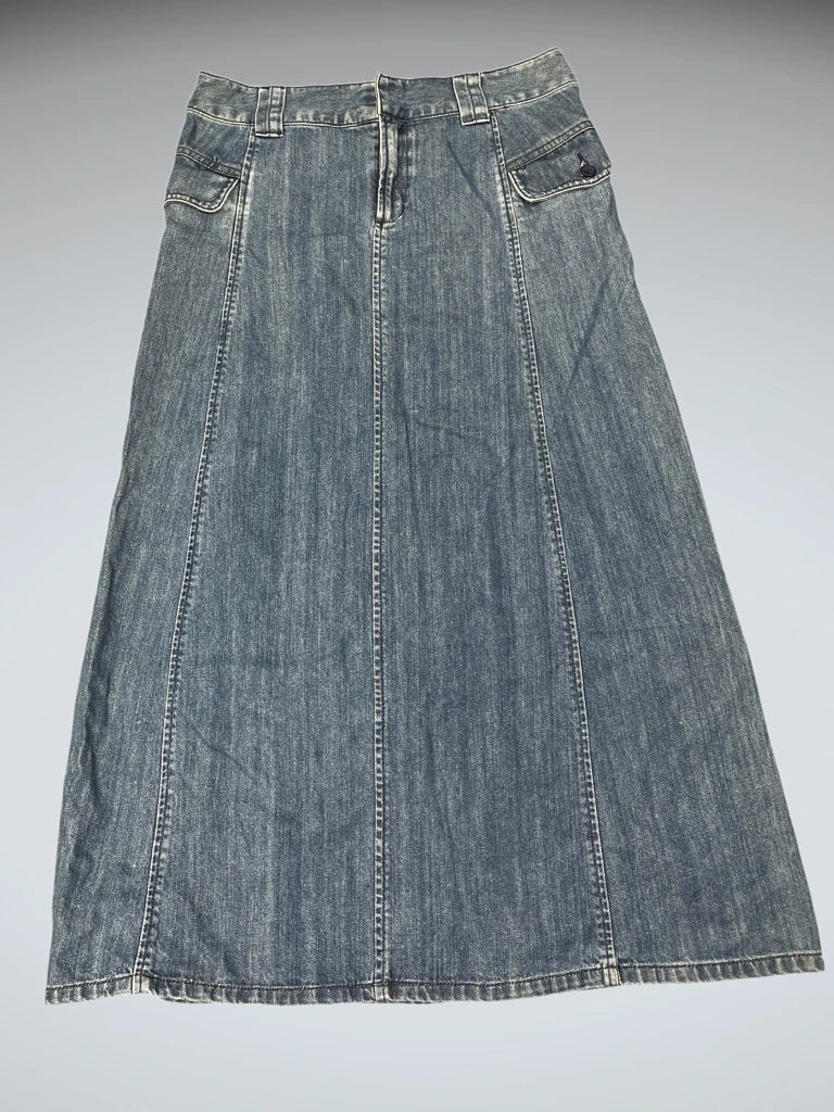 Bauer Long Denim Skirt (M)