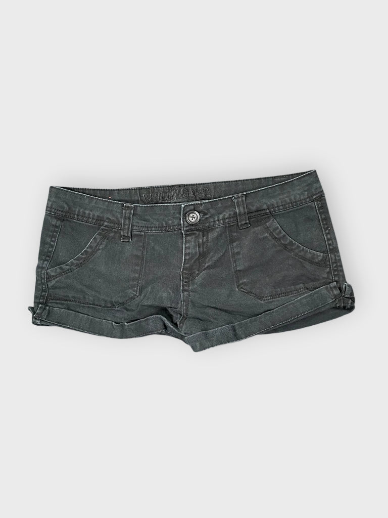 Wall Flower Black Vintage Chino Hotpants (L)