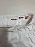 Crisp White Cargo Mini Skirt Y2K Vintage Aesthetic (S)