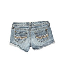 Truce Vintage Blue Denim Hotpants (M)