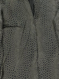 Kenneth Cole Black Silk Bubble Print Blouse (XS)