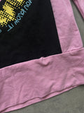 Shoulder-less pink top