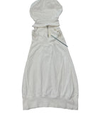 Dsquared White Sleeveless Hoodie Vest (M)