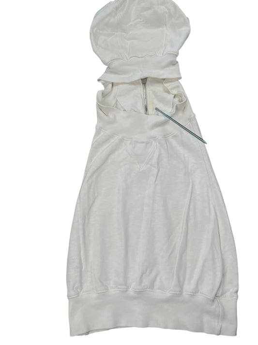 Dsquared White Sleeveless Hoodie Vest (M)