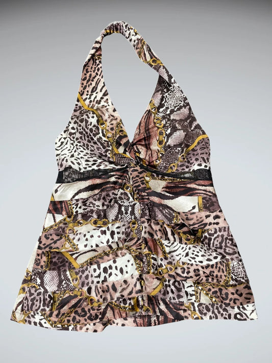 Wildchain Halter Top (L)