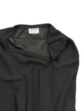 Noir Elegance High Waist Maxi Skirt (S)