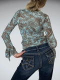 Blue blouse