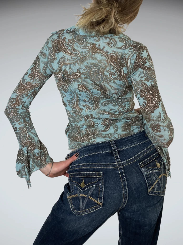 Blue blouse