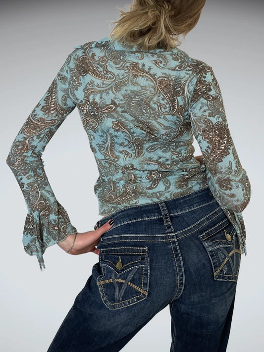 Blue blouse