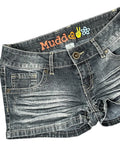 Mudd Grey Wash Vintage Denim Hotpants (M)