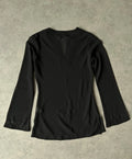 Vintage gennemsigtig top