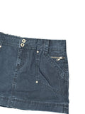 Old Navy Navy Blue Zip Detail Skirt (L)